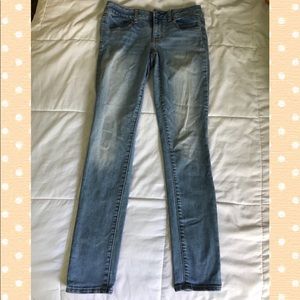 Medium-wash American Eagle jeans